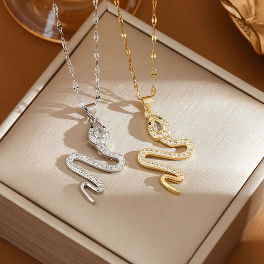 Fashion Personality Snake Necklace